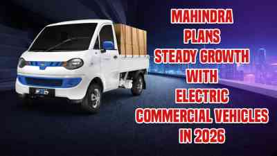Mahindra Plans Steady Growth with Electric Commercial Vehicles in 2026